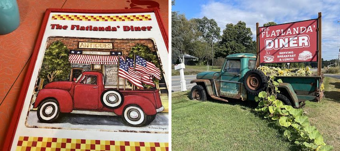 Flatlanda Diner Menu