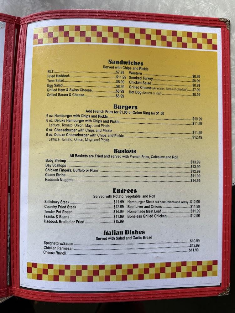 Flatlanda Diner Menu image 1